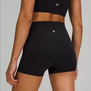 Lululemon Align shorts 4” black size 2